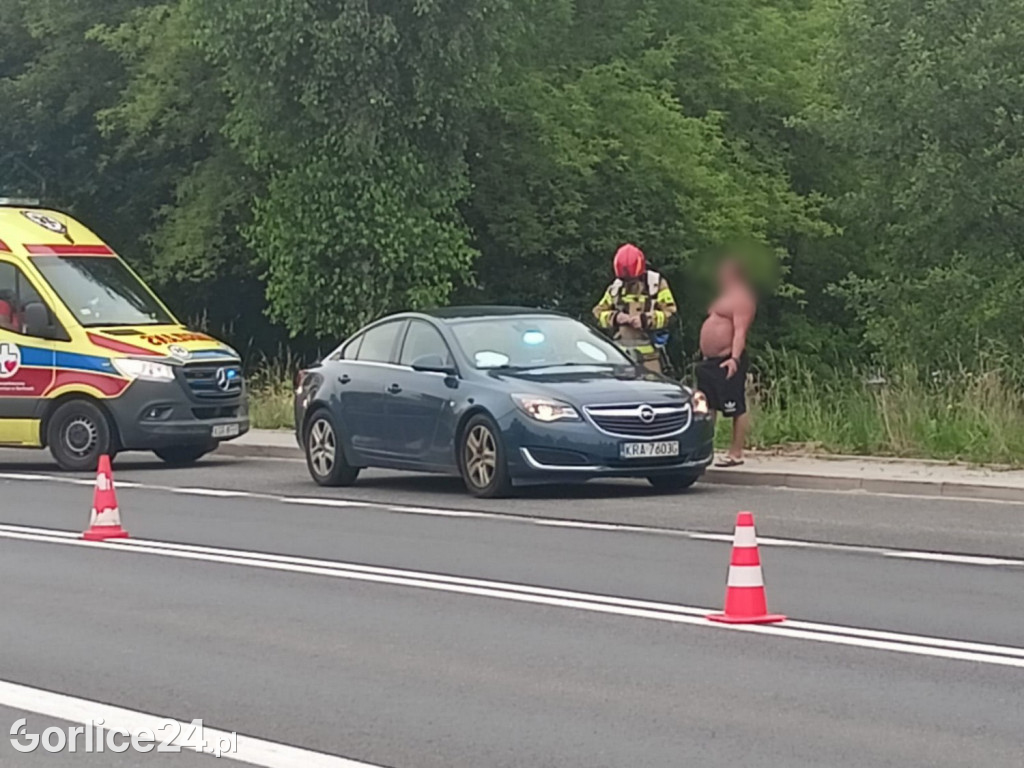 Kolizja na ul. Bieckiej (16.06.)