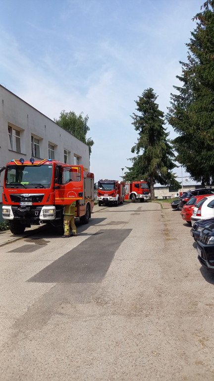 Strażackie ćwiczenia w gorlickim szpitalu