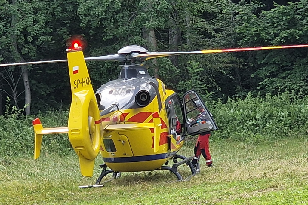 Wypadek w Moszczenicy (30.06.)