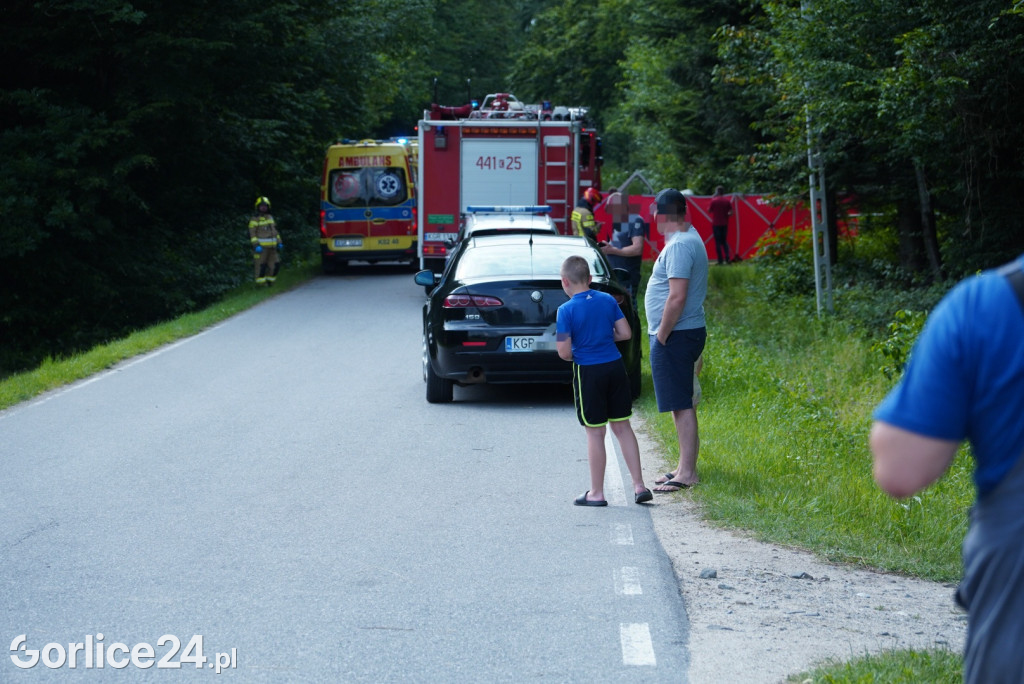 Wypadek w Moszczenicy (30.06.)