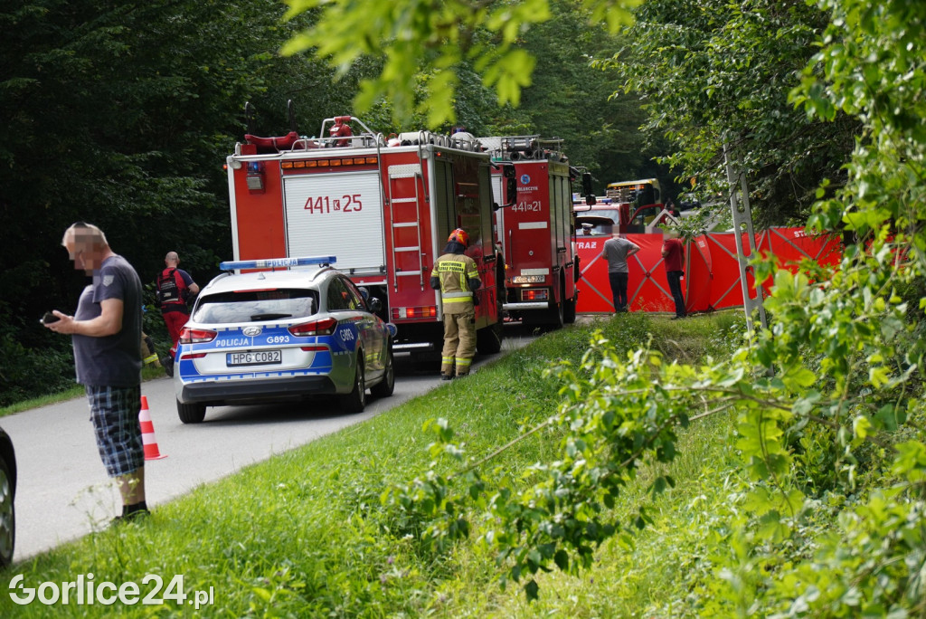 Wypadek w Moszczenicy (30.06.)