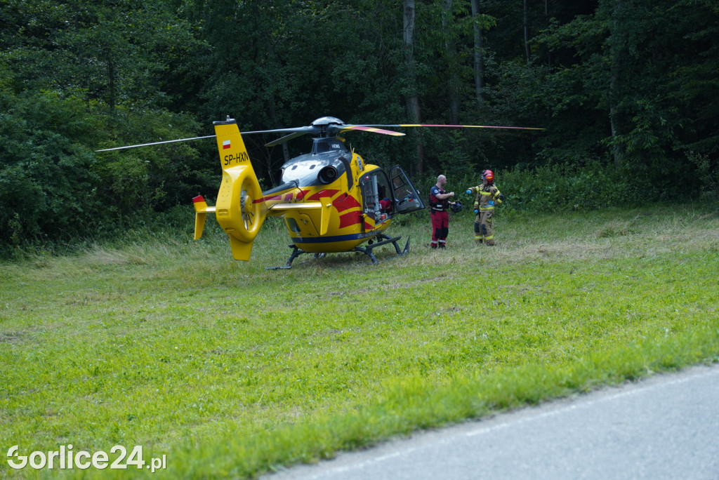 Wypadek w Moszczenicy (30.06.)