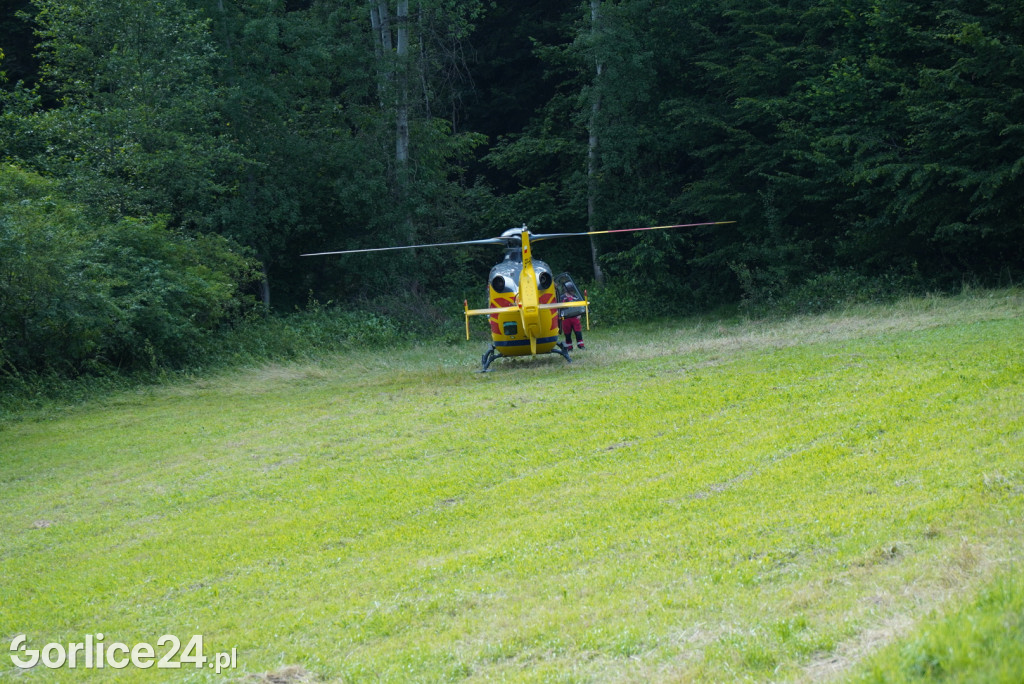 Wypadek w Moszczenicy (30.06.)