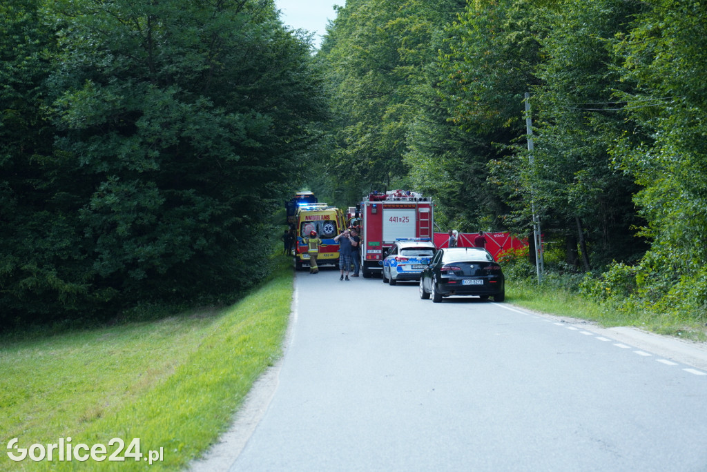 Wypadek w Moszczenicy (30.06.)