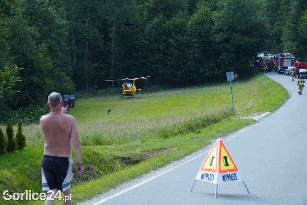 Wypadek w Moszczenicy (30.06.)