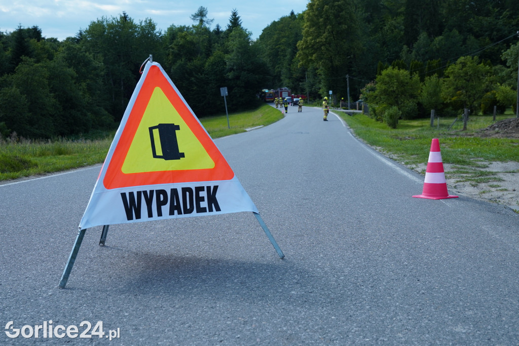 Wypadek w Moszczenicy (30.06.)