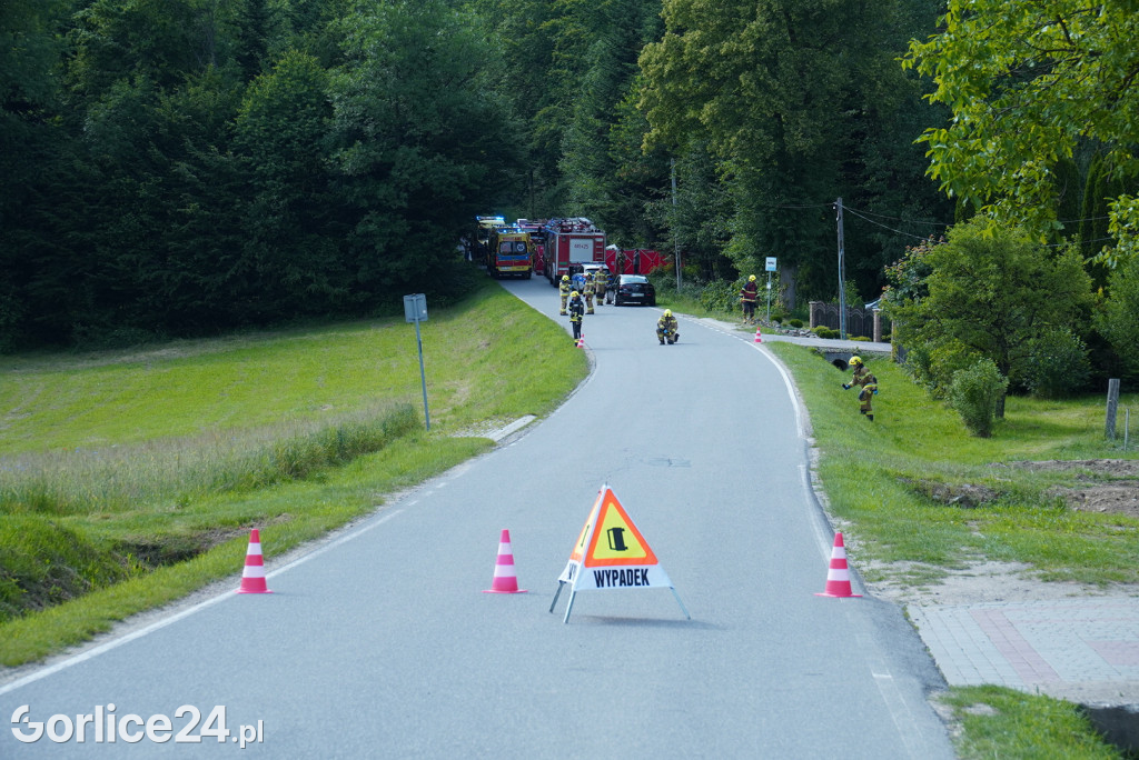 Wypadek w Moszczenicy (30.06.)