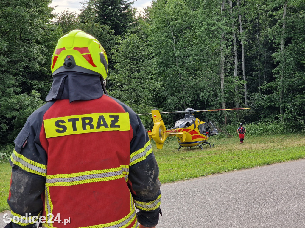 Wypadek w Moszczenicy (30.06.)