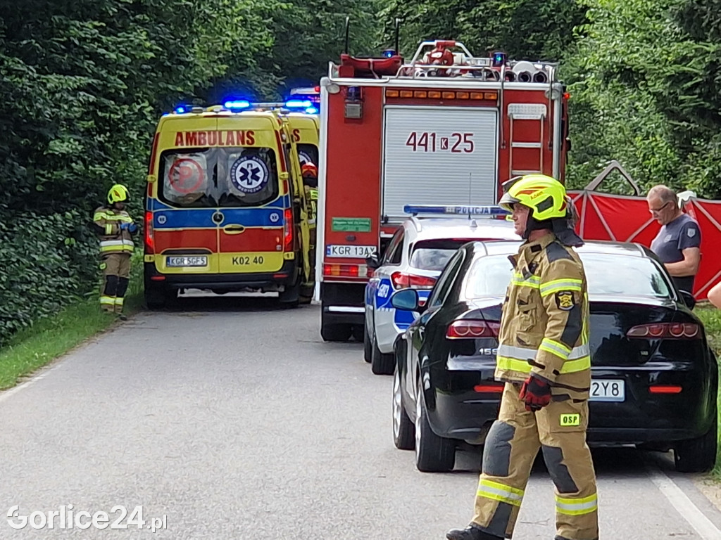 Wypadek w Moszczenicy (30.06.)