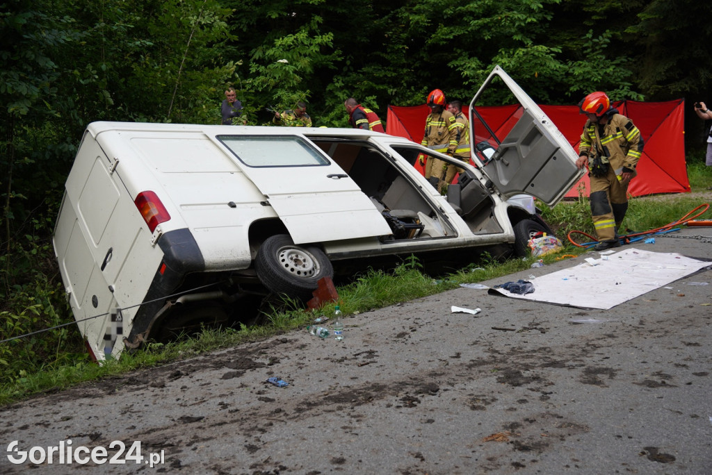 Wypadek w Moszczenicy (30.06.)