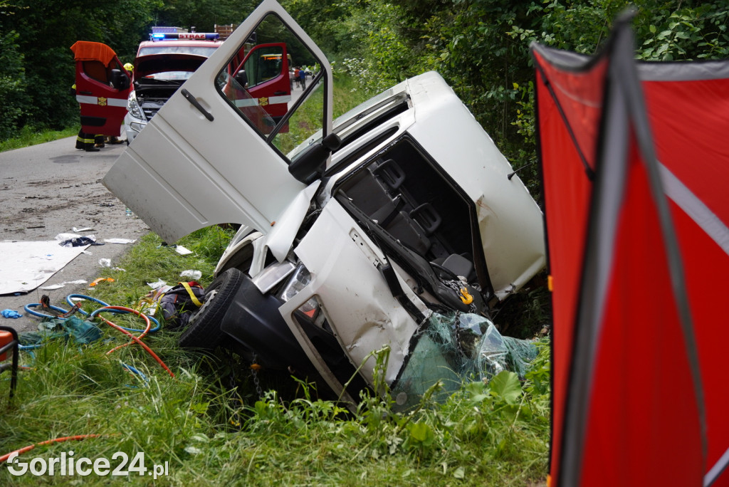 Wypadek w Moszczenicy (30.06.)