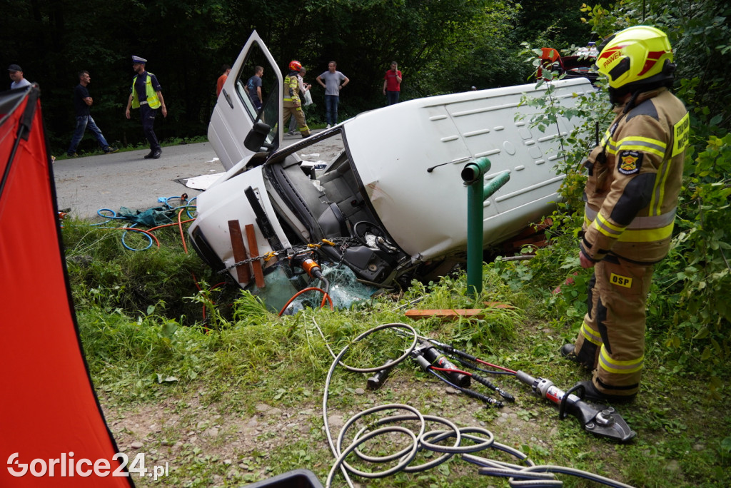 Wypadek w Moszczenicy (30.06.)