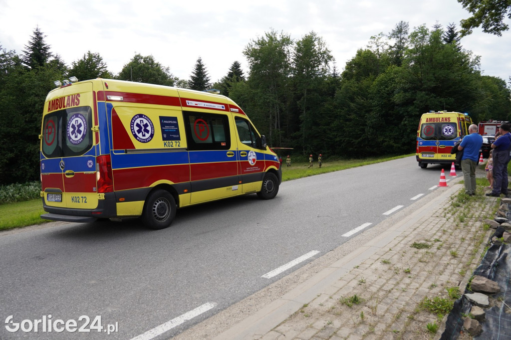 Wypadek w Moszczenicy (30.06.)