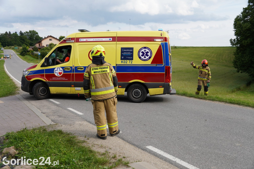Wypadek w Moszczenicy (30.06.)