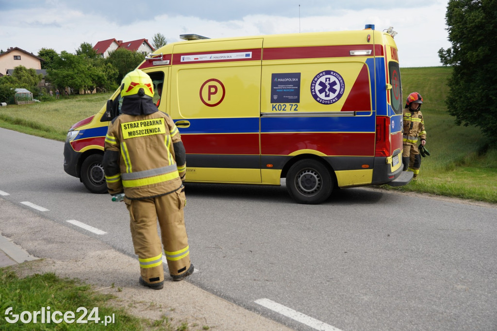 Wypadek w Moszczenicy (30.06.)
