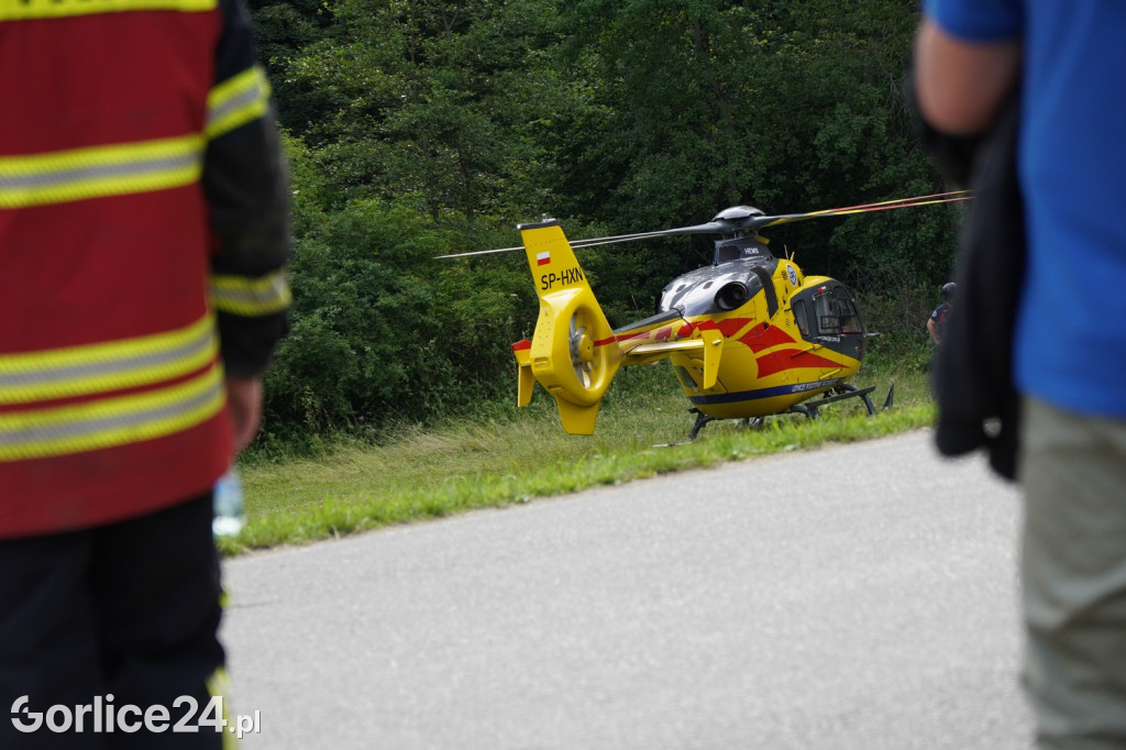 Wypadek w Moszczenicy (30.06.)