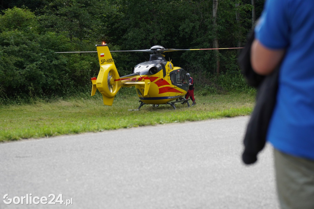 Wypadek w Moszczenicy (30.06.)