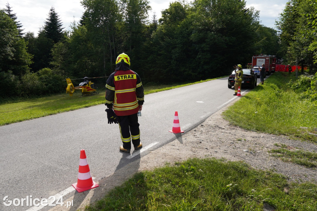 Wypadek w Moszczenicy (30.06.)