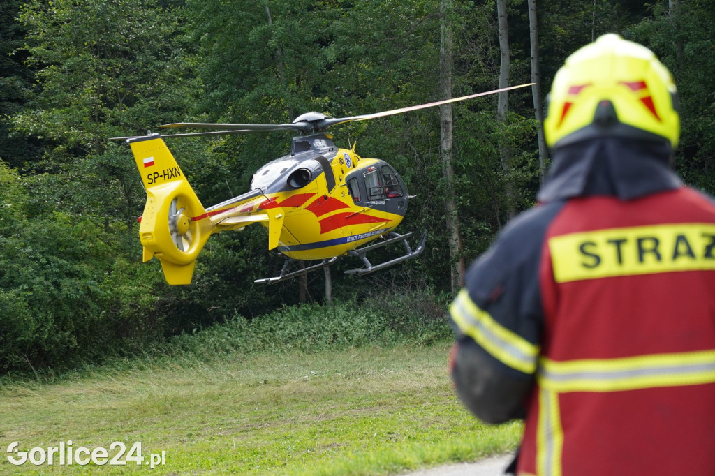 Wypadek w Moszczenicy (30.06.)