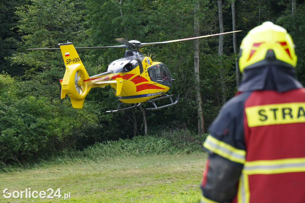 Wypadek w Moszczenicy (30.06.)