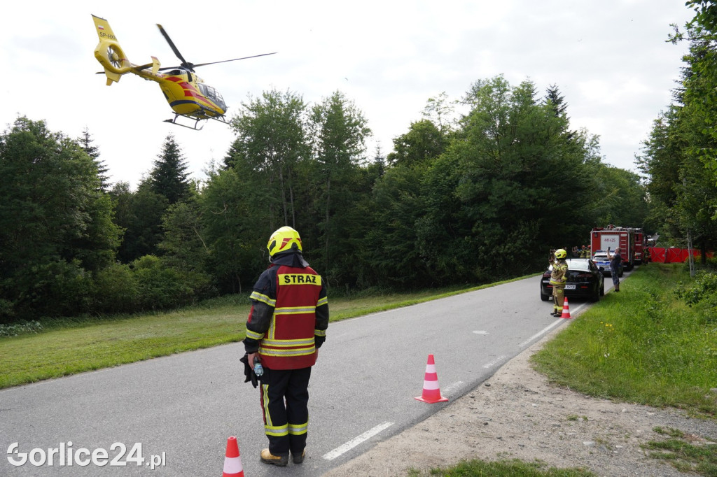Wypadek w Moszczenicy (30.06.)