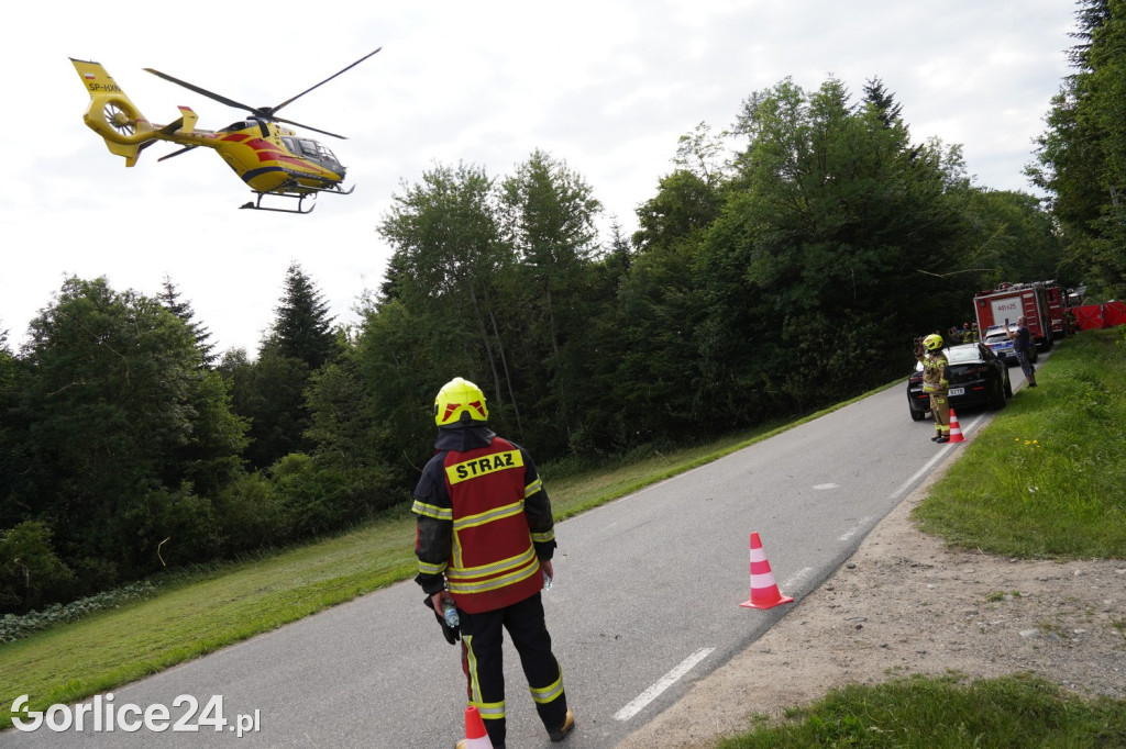 Wypadek w Moszczenicy (30.06.)
