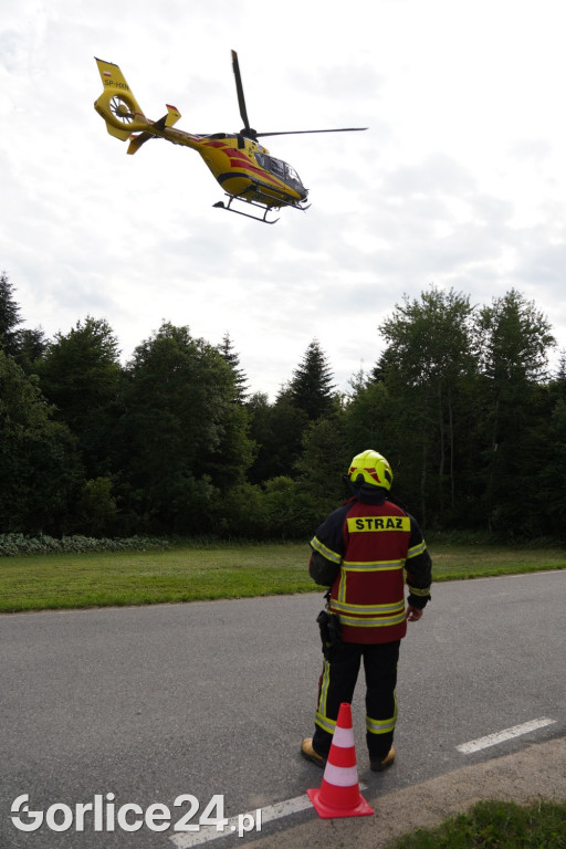 Wypadek w Moszczenicy (30.06.)