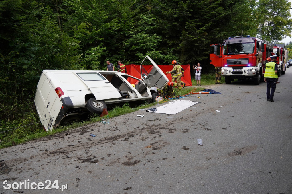 Wypadek w Moszczenicy (30.06.)