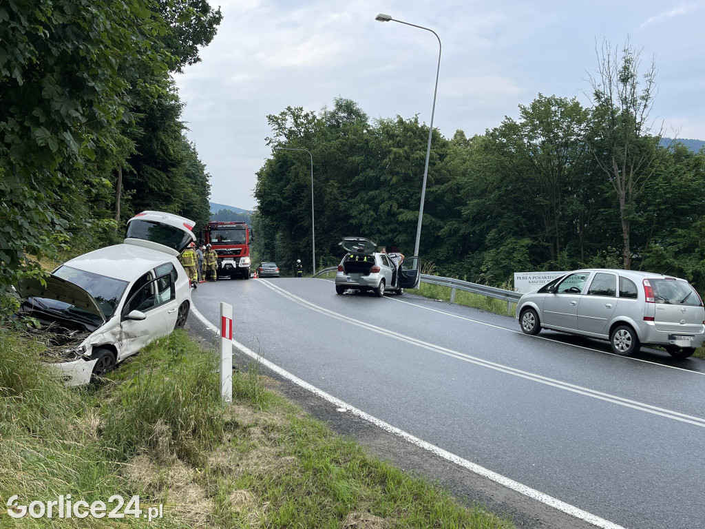 Kolizja w Szymbarku na DK28 (01.07)