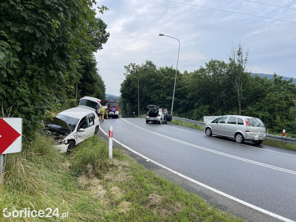 Kolizja w Szymbarku na DK28 (01.07)
