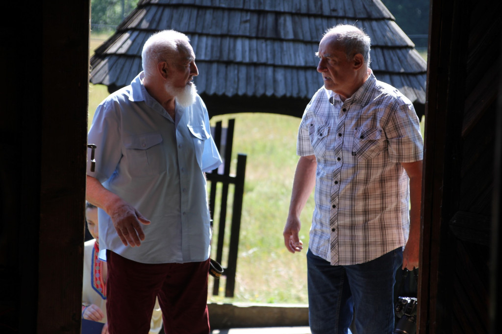 Tryptyk łemkowski w cerkwi w Bartnem (08.07.)