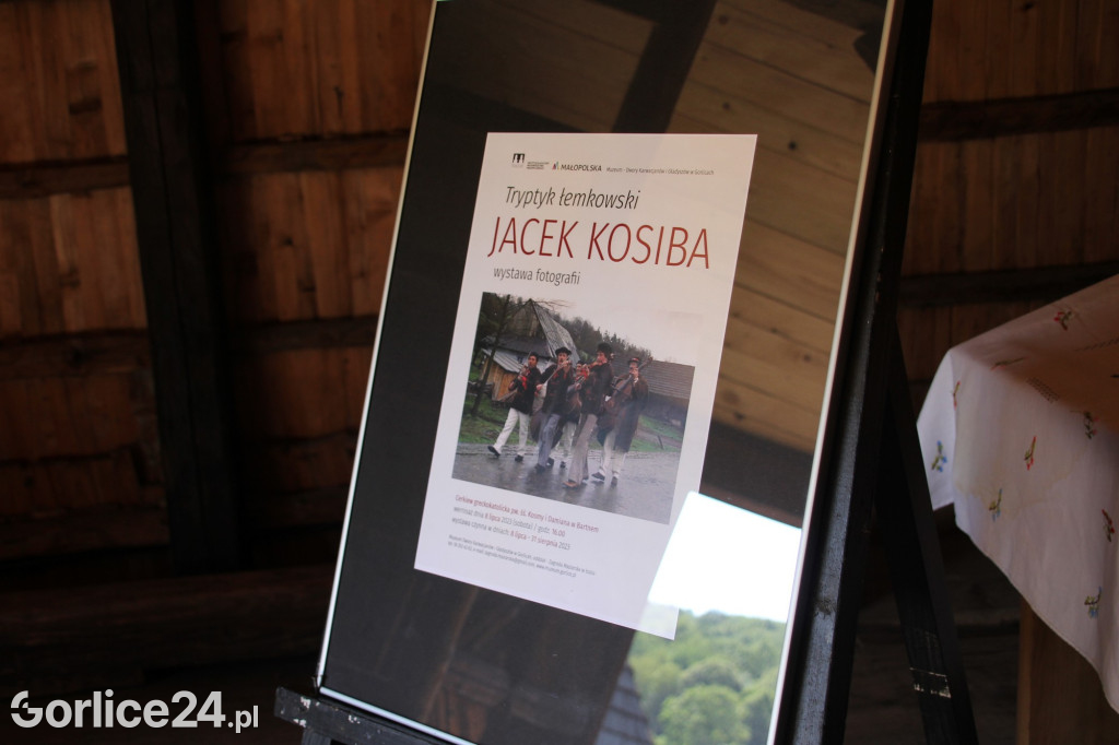 Tryptyk łemkowski w cerkwi w Bartnem (08.07.)