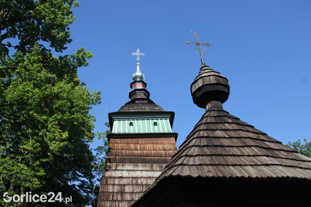 Tryptyk łemkowski w cerkwi w Bartnem (08.07.)