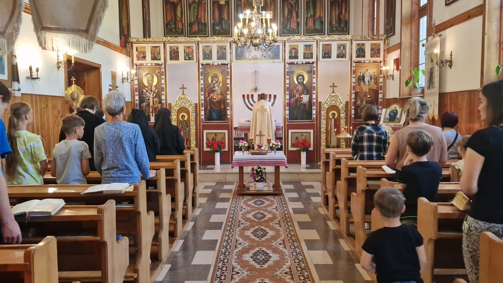 Spotkanie rodzin u sióstr bazylianek