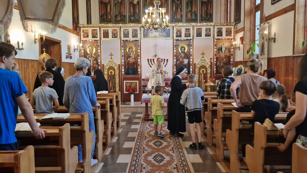 Spotkanie rodzin u sióstr bazylianek