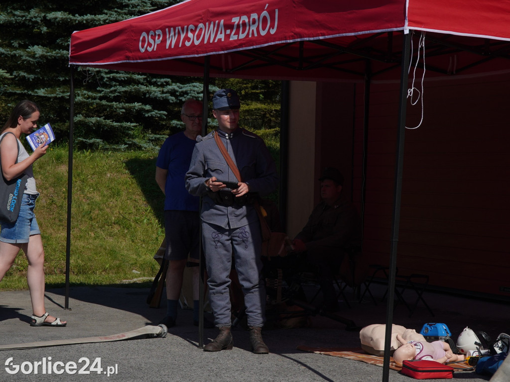 Piknik rodzinny przy remizie OSP Wysowa-Zdrój
