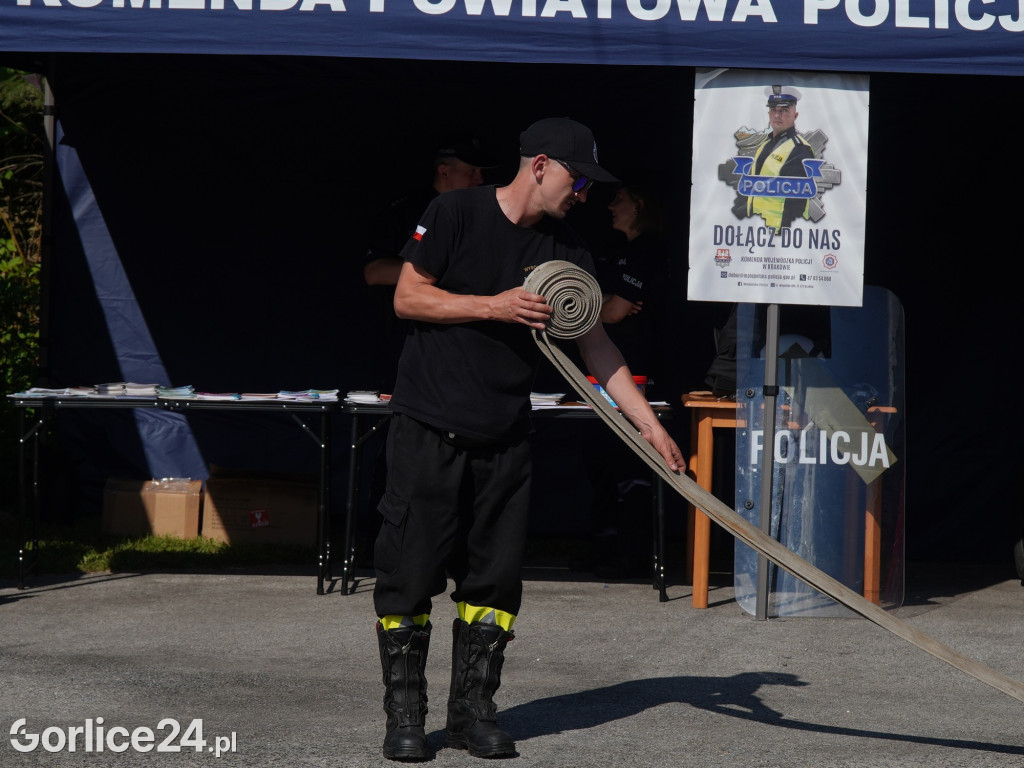 Piknik rodzinny przy remizie OSP Wysowa-Zdrój