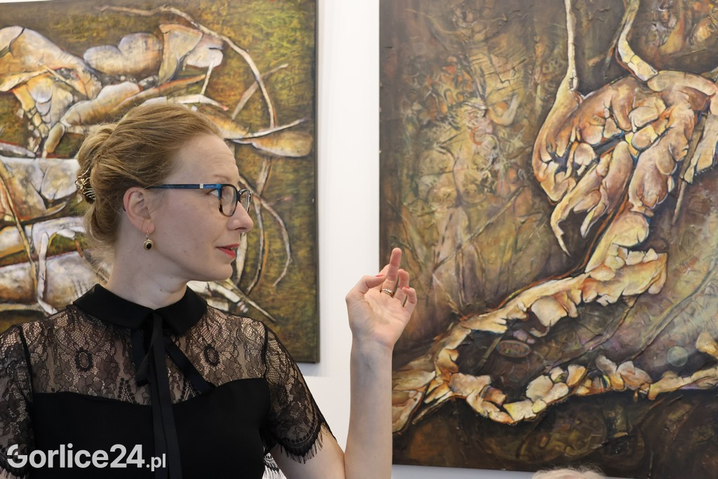 Wernisaż wystawy Natalii Karasińskiej