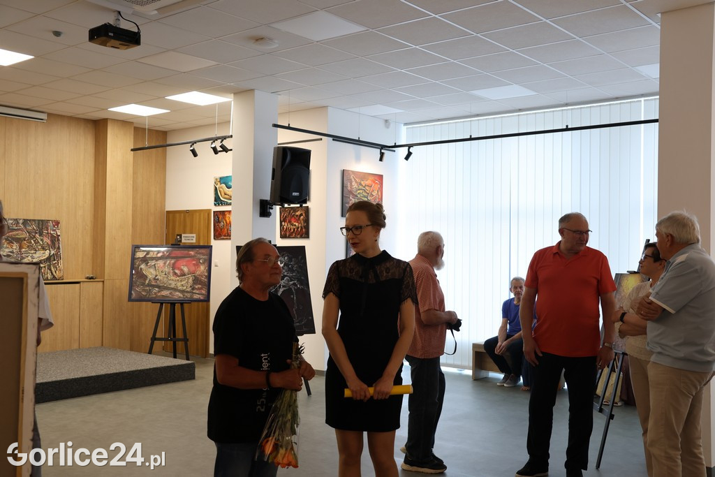 Wernisaż wystawy Natalii Karasińskiej