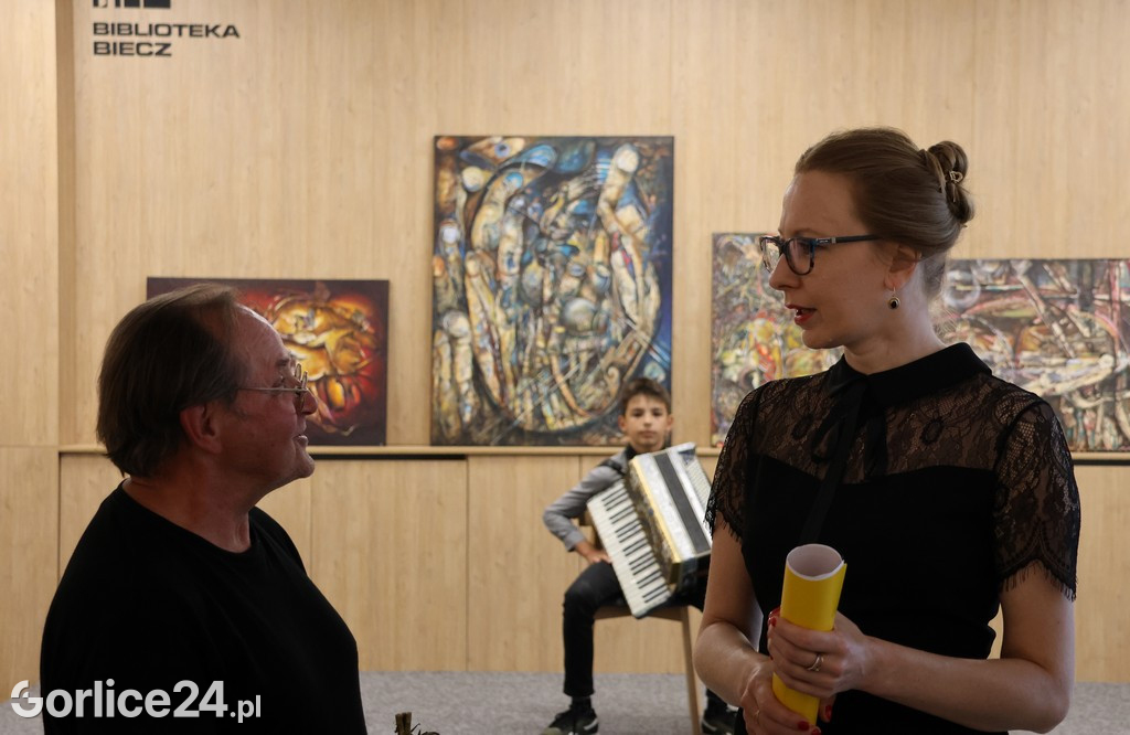 Wernisaż wystawy Natalii Karasińskiej