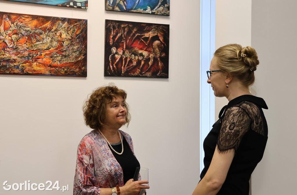 Wernisaż wystawy Natalii Karasińskiej
