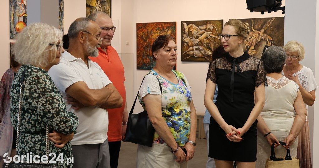 Wernisaż wystawy Natalii Karasińskiej