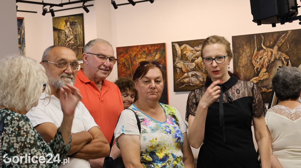 Wernisaż wystawy Natalii Karasińskiej