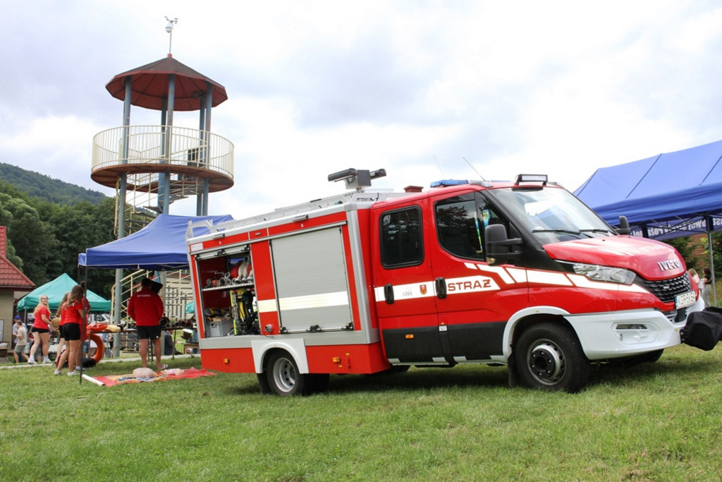 Klimkówka. Piknik służb mundurowych