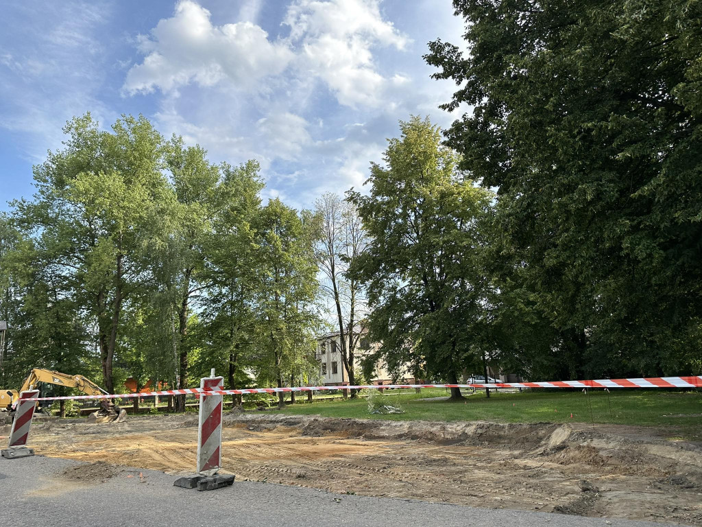 Ścieżka pieszo-rowerowa w Kobylance