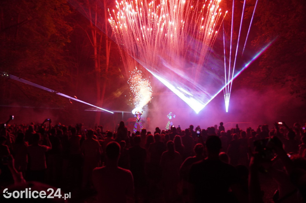 Festiwal Światła w Parku Miejskim w Gorlicach (14.08.)