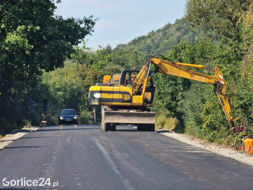Remont mostu w Bednarce (18.08)