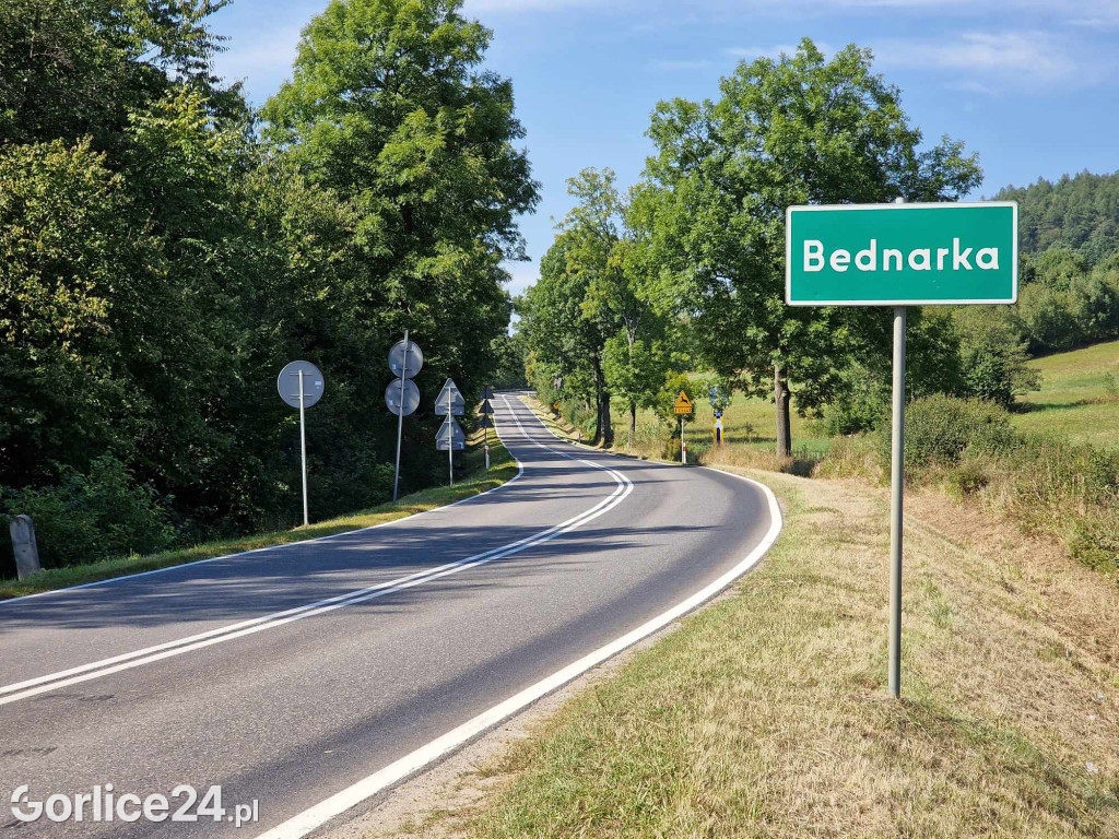 Remont mostu w Bednarce (18.08)