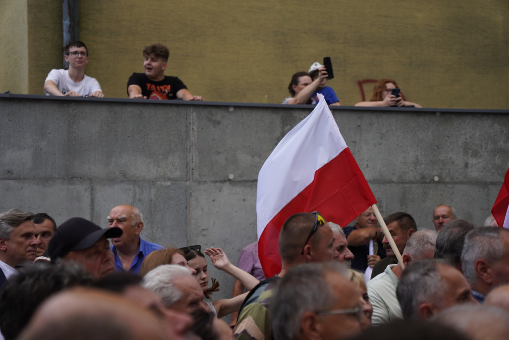 Premier Mateusz Morawiecki w Gorlicach (18.08.)