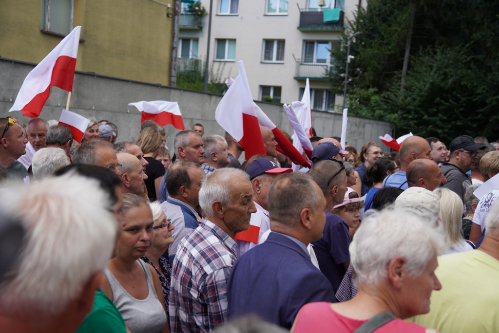 Premier Mateusz Morawiecki w Gorlicach (18.08.)